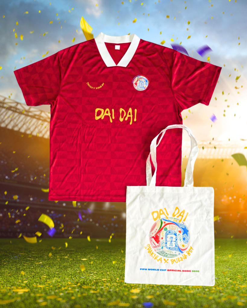 Dai Dai T-Shirt and Tote Bag - Shakira & Burna Boy